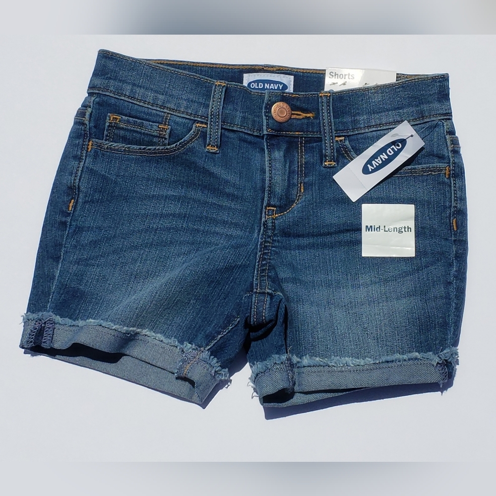 Old Navy Women's Dark Blue Jean Shorts